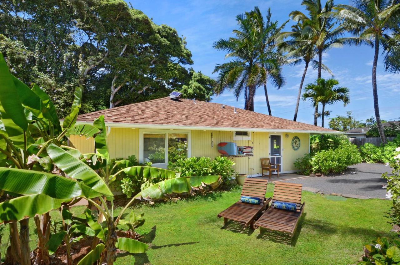 Melemele Kapaa Cottage 1 Block To Beach! Kapa'a Bagian luar foto