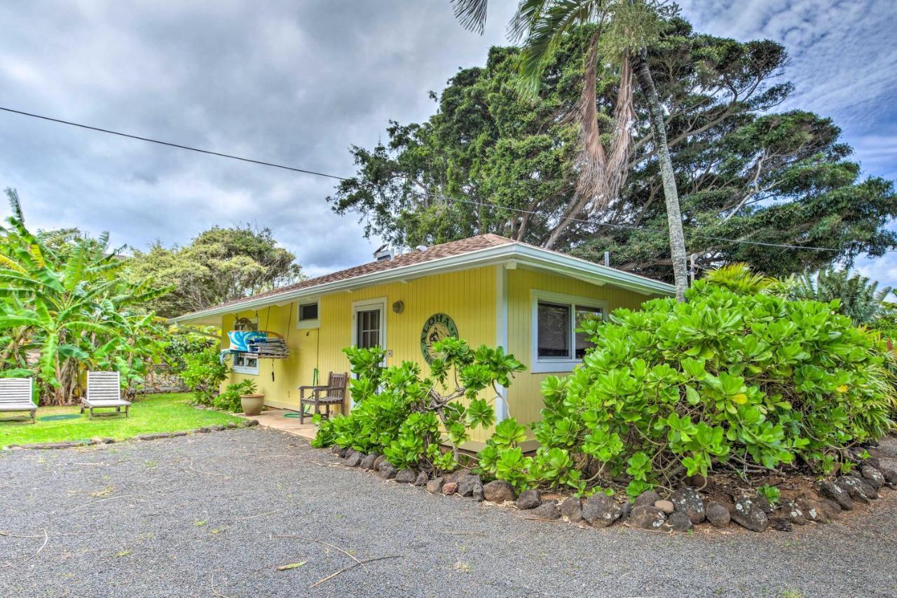 Melemele Kapaa Cottage 1 Block To Beach! Kapa'a Bagian luar foto